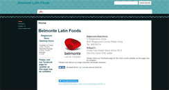 Desktop Screenshot of belmontemex.com